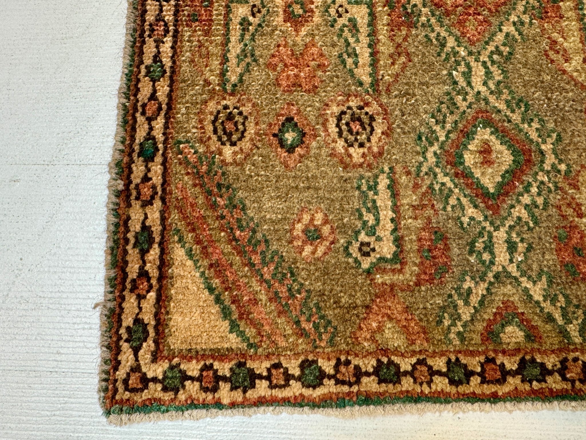 Persian Borujerd Runner Rug | 1' 10” x 6' 5" - Rug the Rock - 
