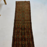 Persian Borujerd Runner Rug | 1' 10” x 6' 5" - Rug the Rock - 