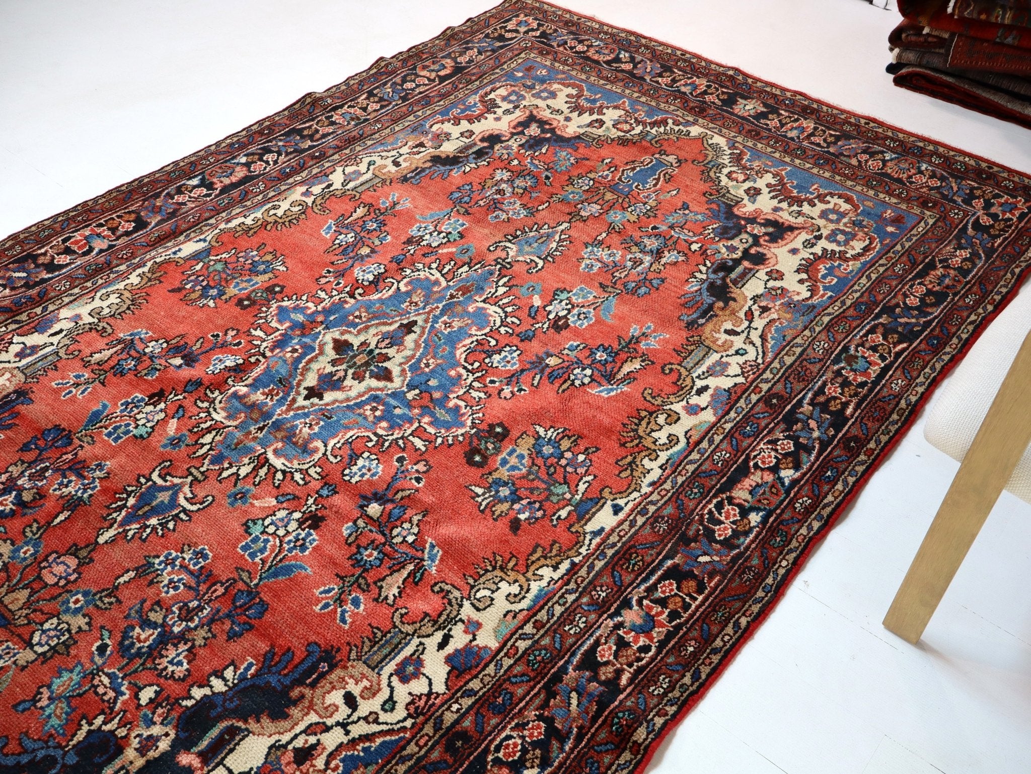 Persian Boyukabad Rug | 6' 4” x 10' 10" - Rug the Rock - 