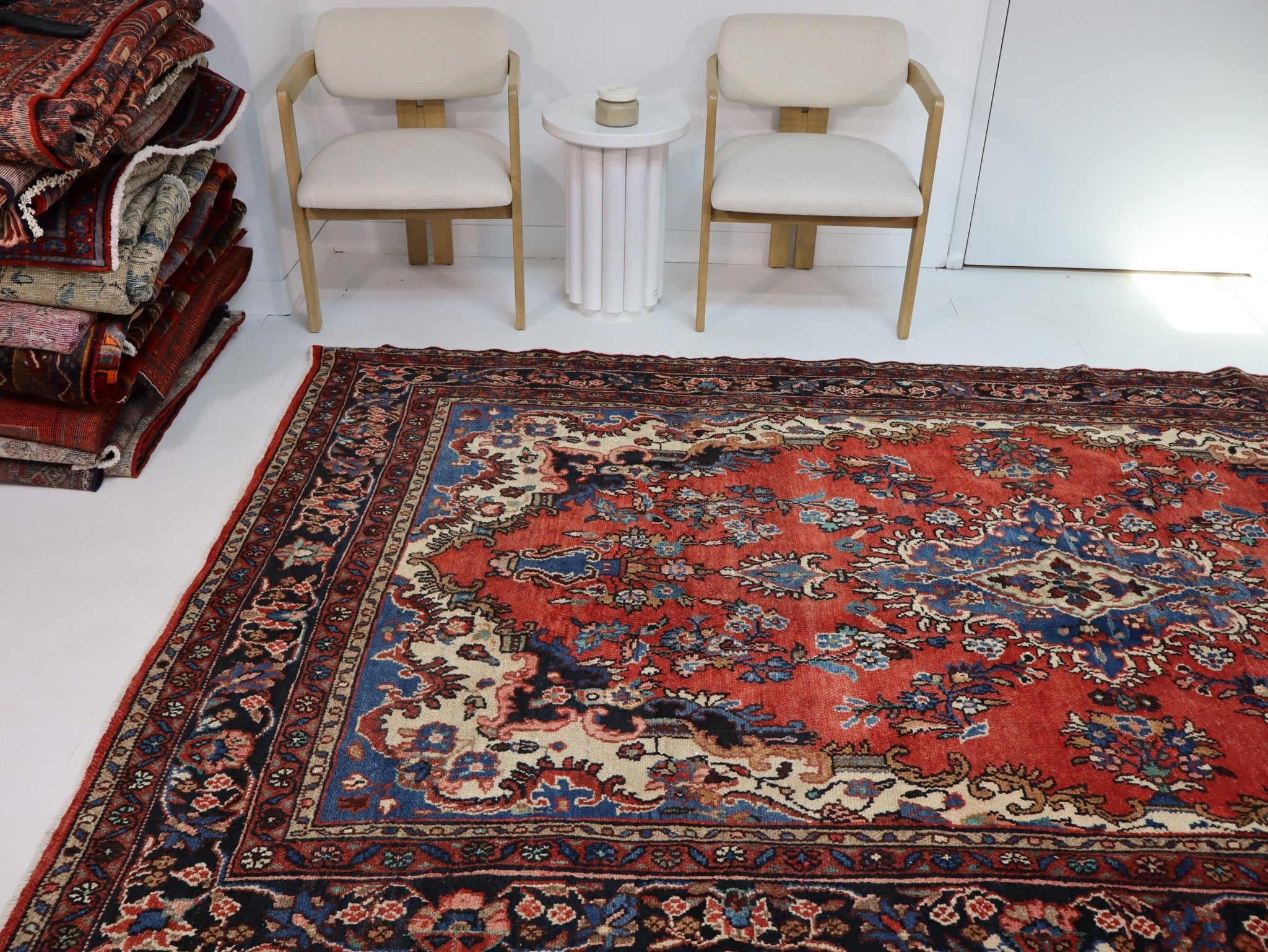 Persian Boyukabad Rug | 6' 4” x 10' 10" - Rug the Rock - 