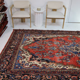Persian Boyukabad Rug | 6' 4” x 10' 10" - Rug the Rock - 