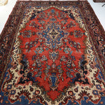 Persian Boyukabad Rug | 6' 4” x 10' 10" - Rug the Rock - 