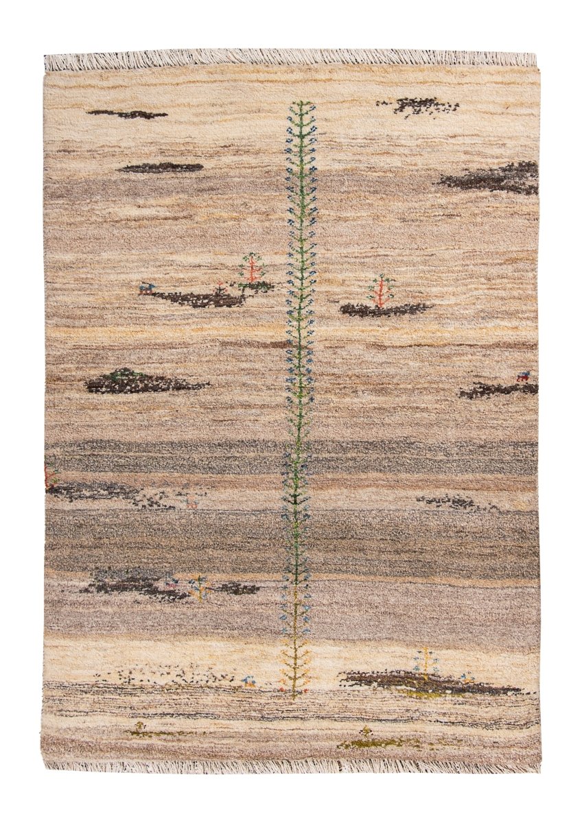 Persian Gabbeh Rug | 2' 9" x 4' 1" - Rug the Rock