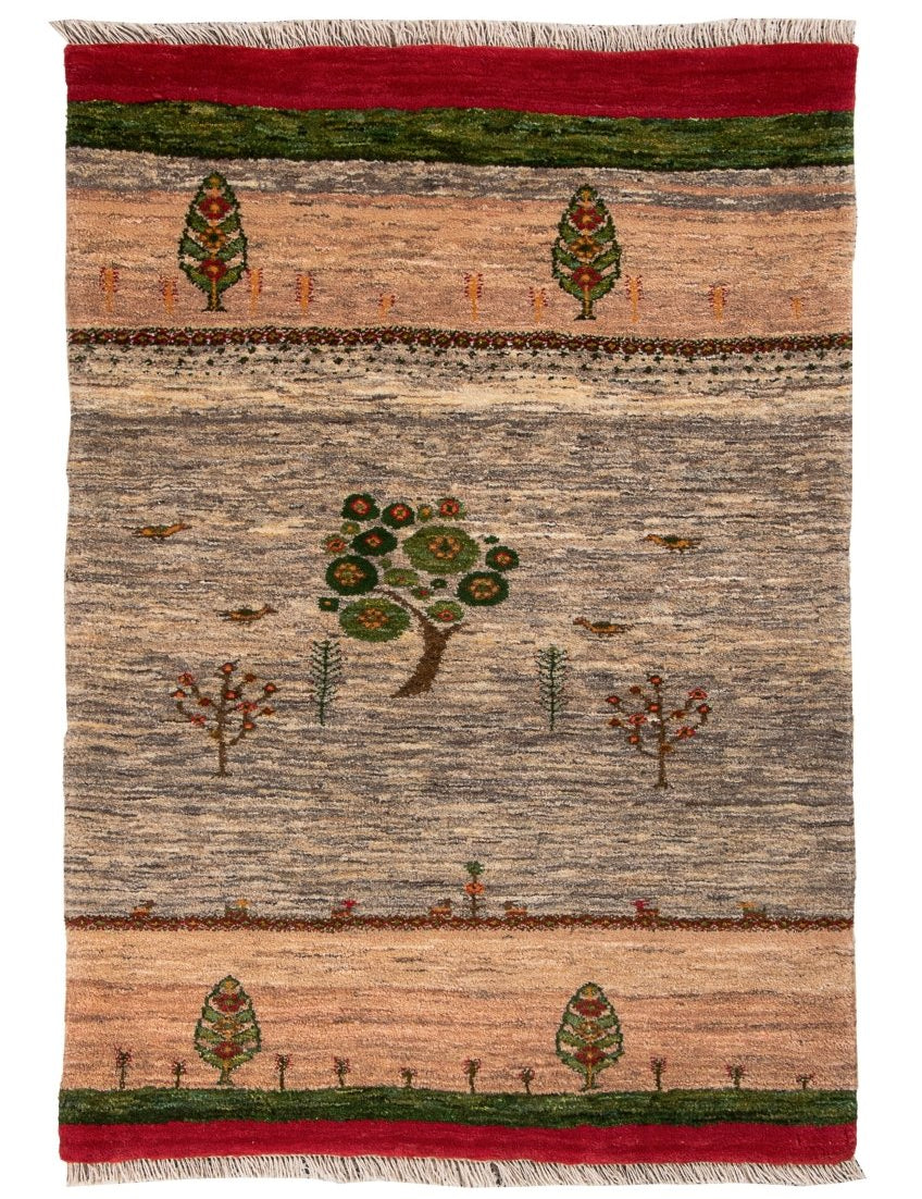 Persian Gabbeh Rug | 2' 9" x 4' - Rug the Rock