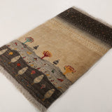Persian Gabbeh Rug | 2' 9" x 4' - Rug the Rock - 