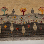 Persian Gabbeh Rug | 2' 9" x 4' - Rug the Rock - 