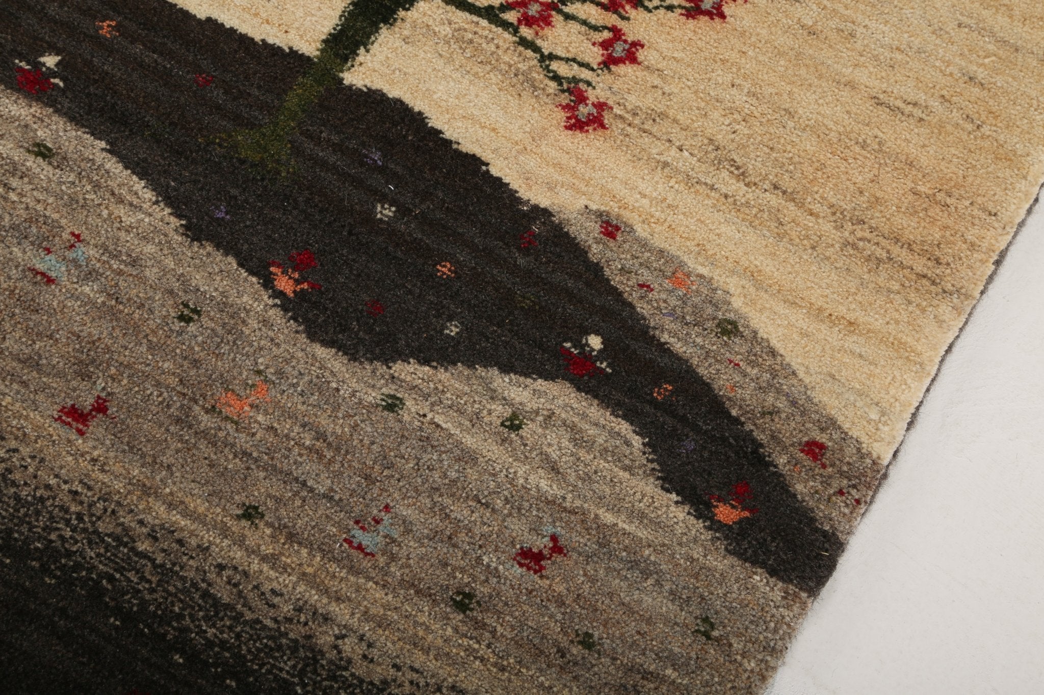 Persian Gabbeh Rug | 2' 9" x 4' 3" - Rug the Rock - 