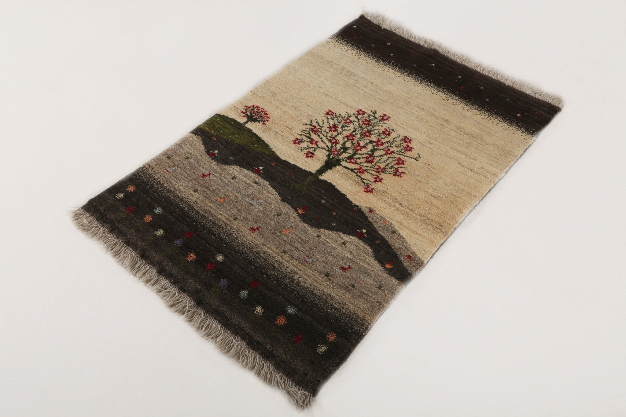 Persian Gabbeh Rug | 2' 9" x 4' 3" - Rug the Rock - 