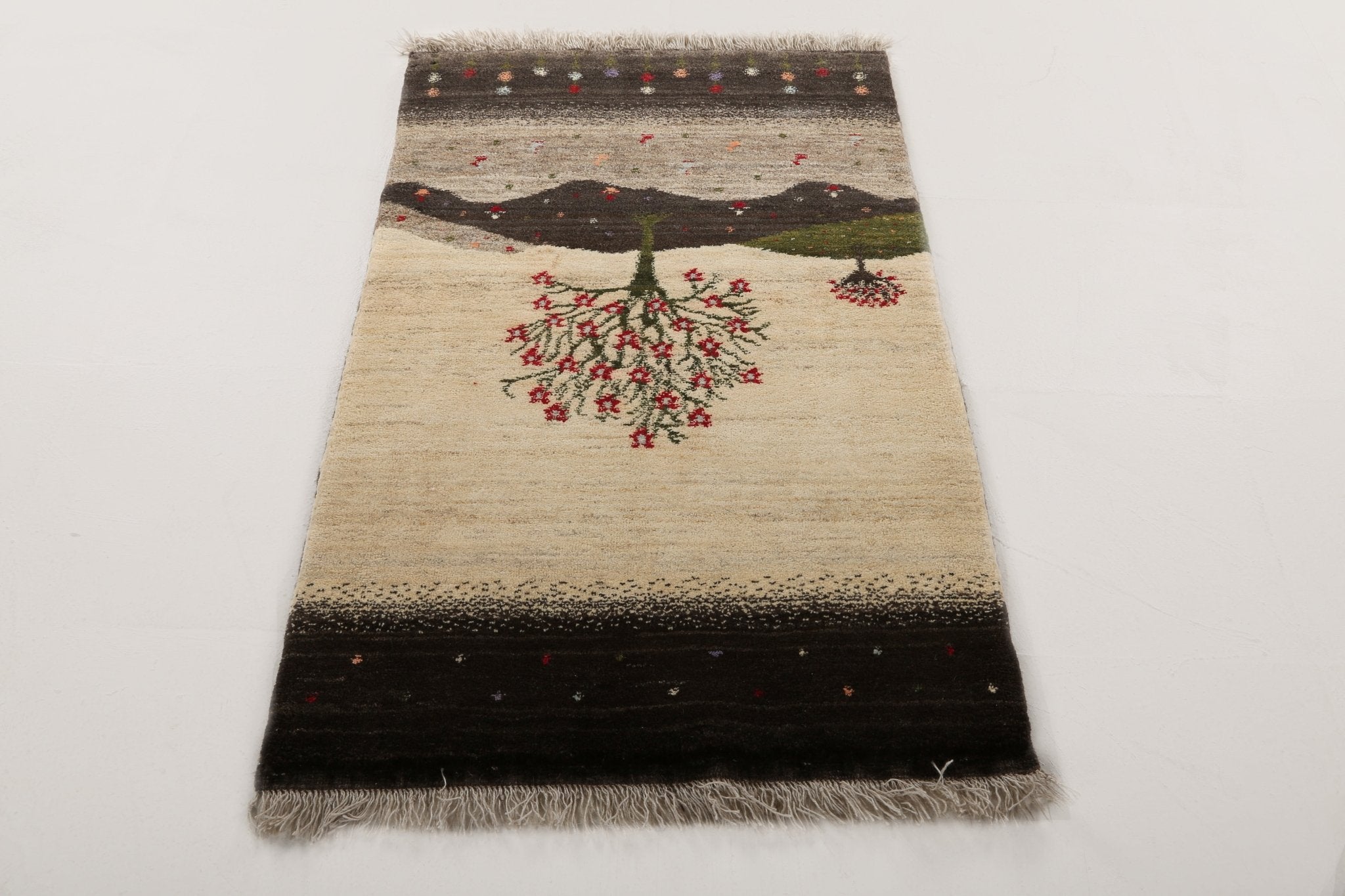 Persian Gabbeh Rug | 2' 9" x 4' 3" - Rug the Rock - 