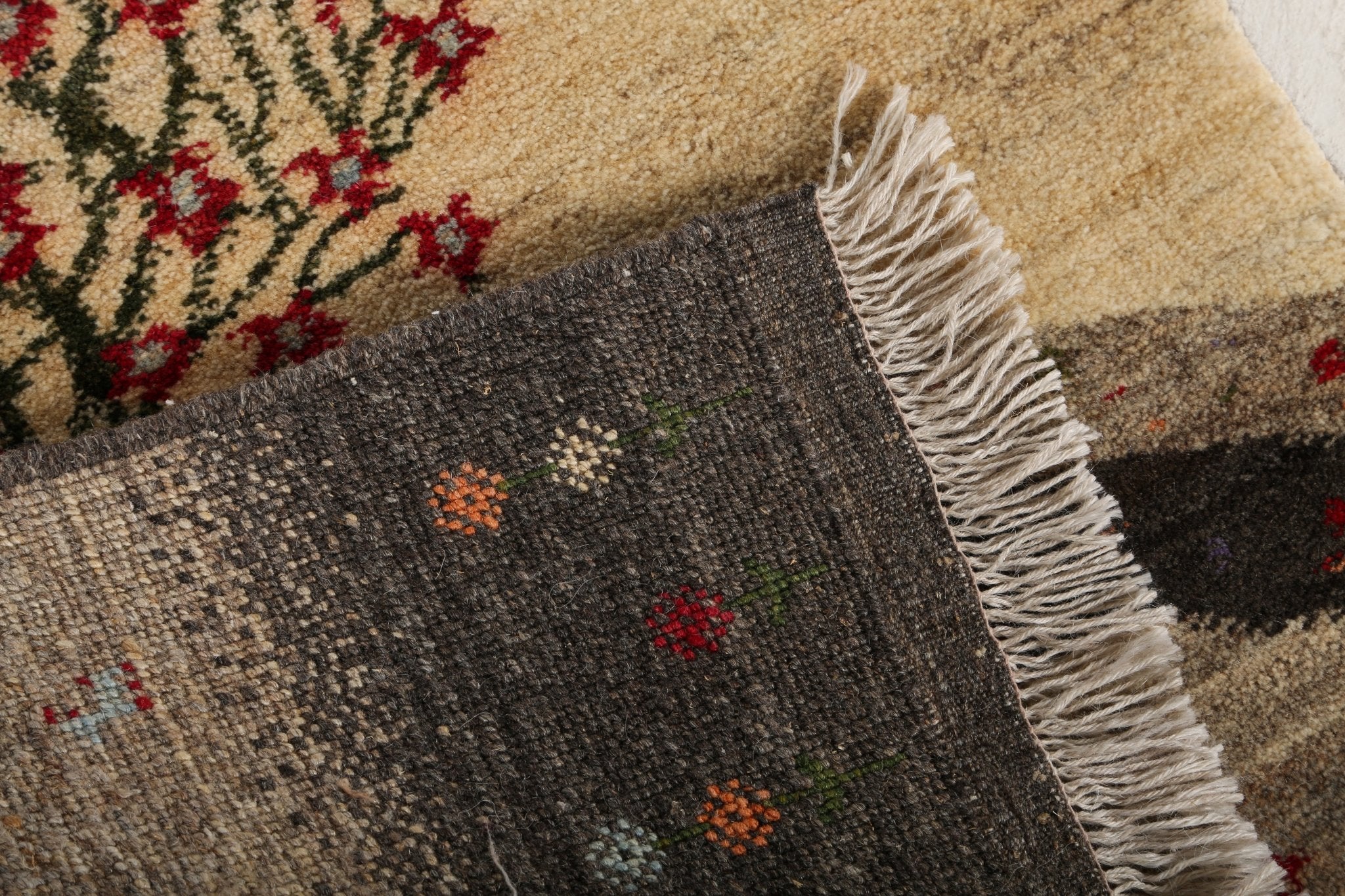 Persian Gabbeh Rug | 2' 9" x 4' 3" - Rug the Rock - 