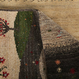 Persian Gabbeh Rug | 2' 9" x 4' 3" - Rug the Rock - 