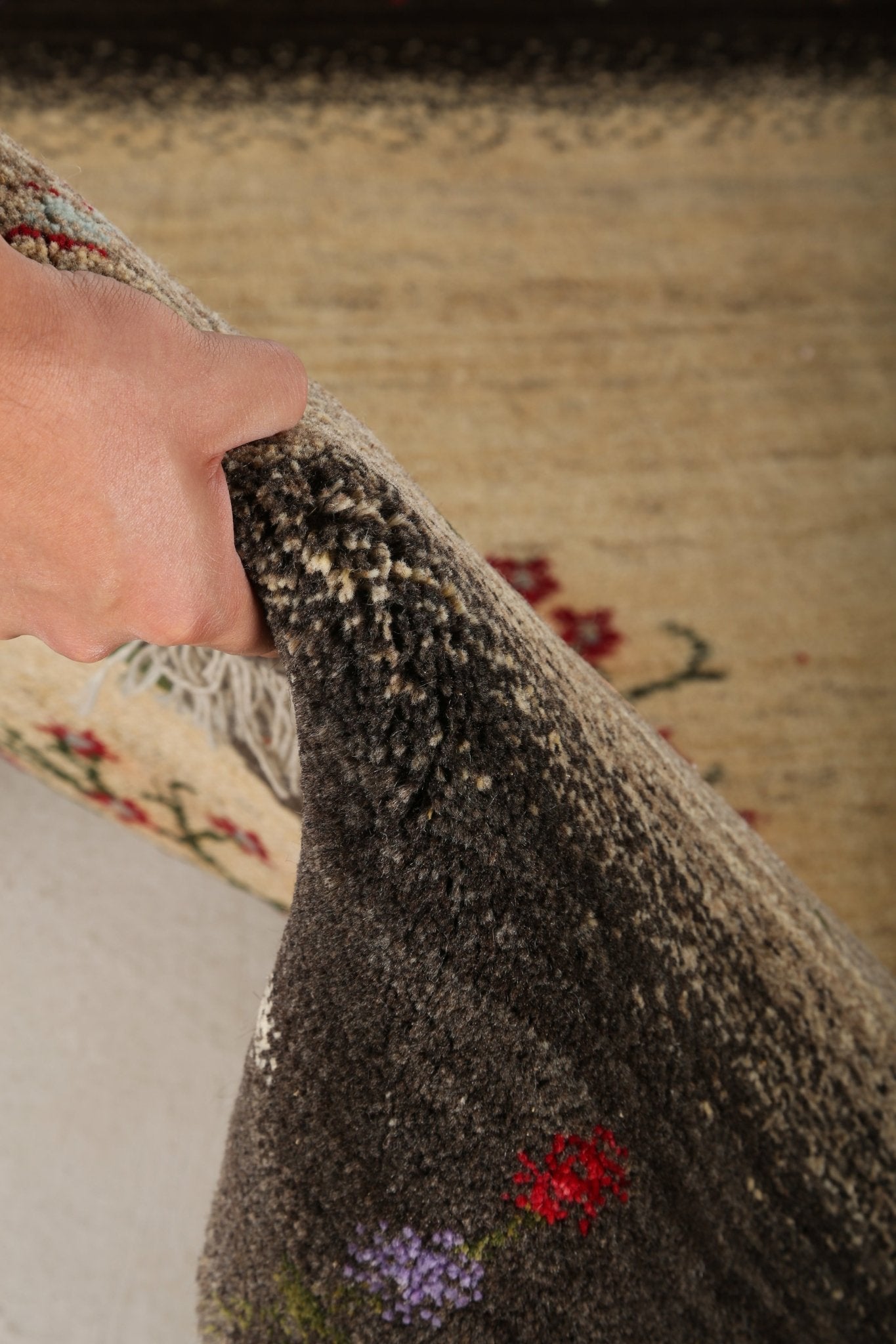 Persian Gabbeh Rug | 2' 9" x 4' 3" - Rug the Rock - 