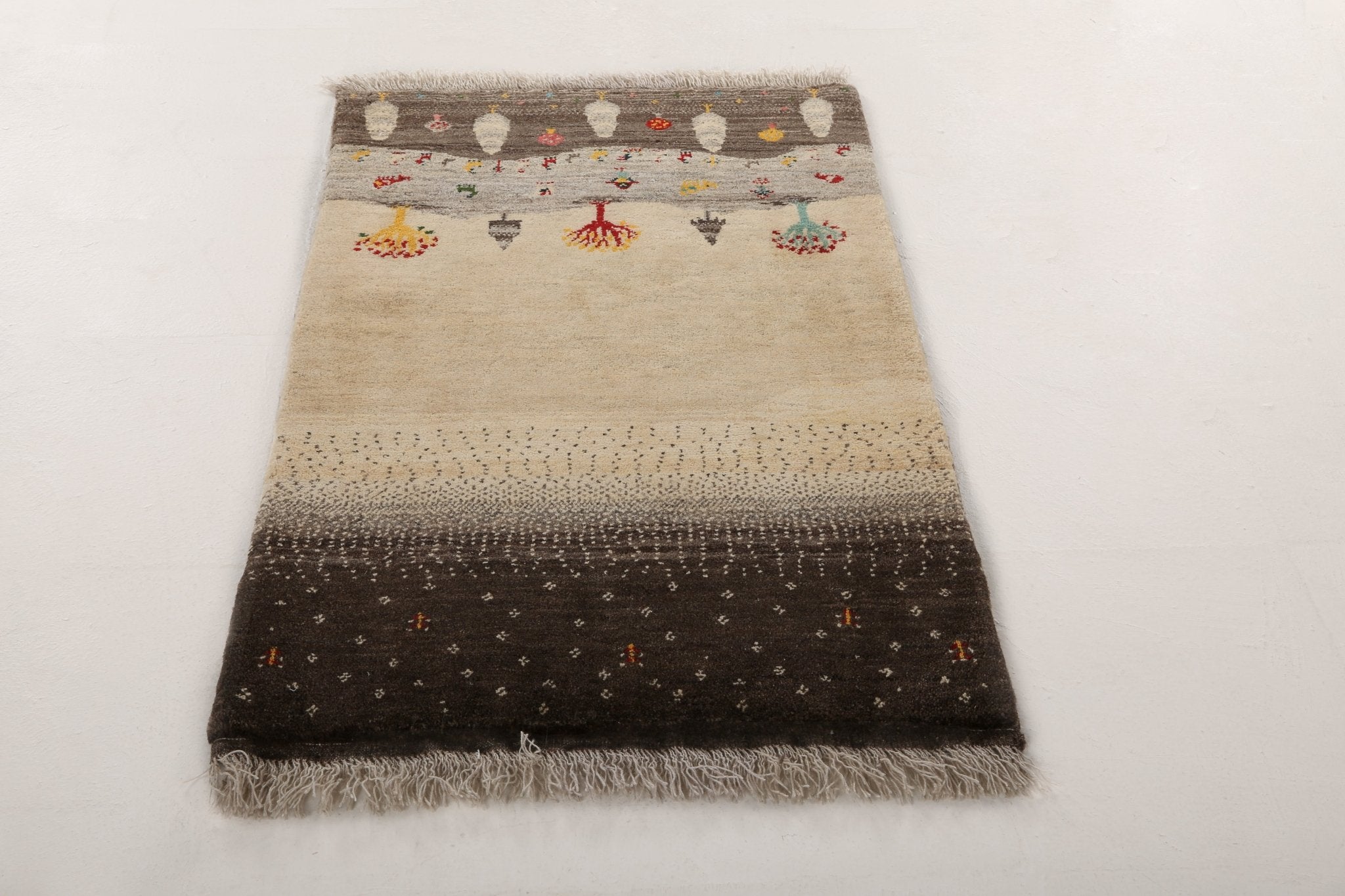 Persian Gabbeh Rug | 2' 9" x 4' - Rug the Rock - 