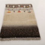 Persian Gabbeh Rug | 2' 9" x 4' - Rug the Rock - 