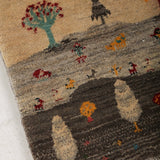 Persian Gabbeh Rug | 2' 9" x 4' - Rug the Rock - 