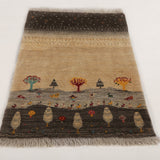 Persian Gabbeh Rug | 2' 9" x 4' - Rug the Rock - 