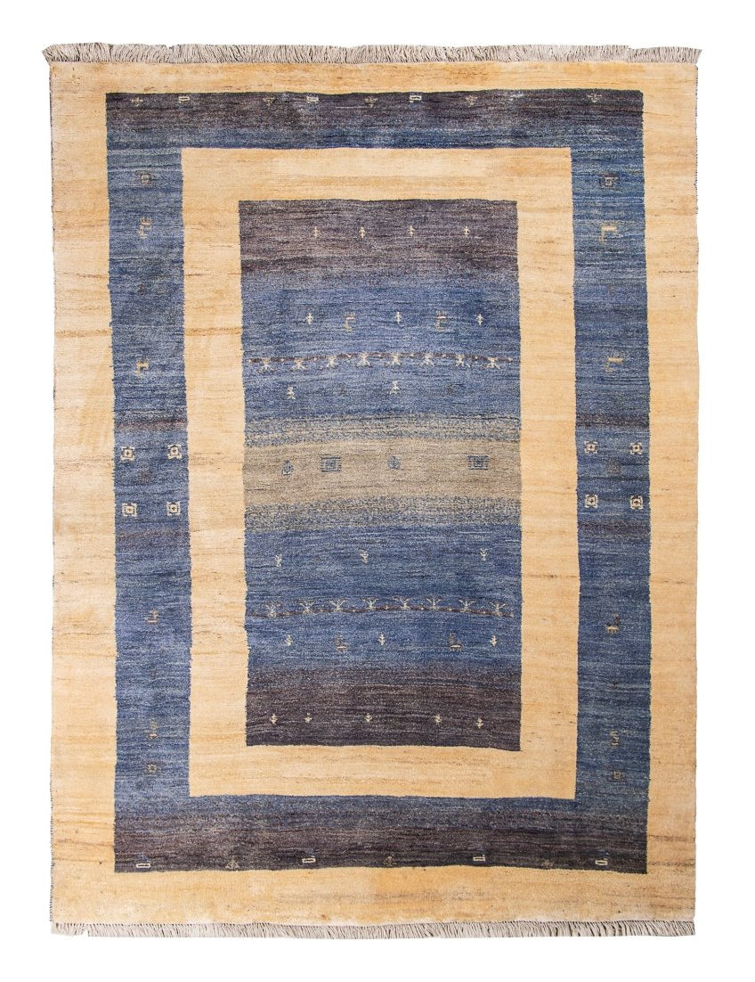 Persian Gabbeh Rug | 5' 9" x 7' 10" - Rug the Rock