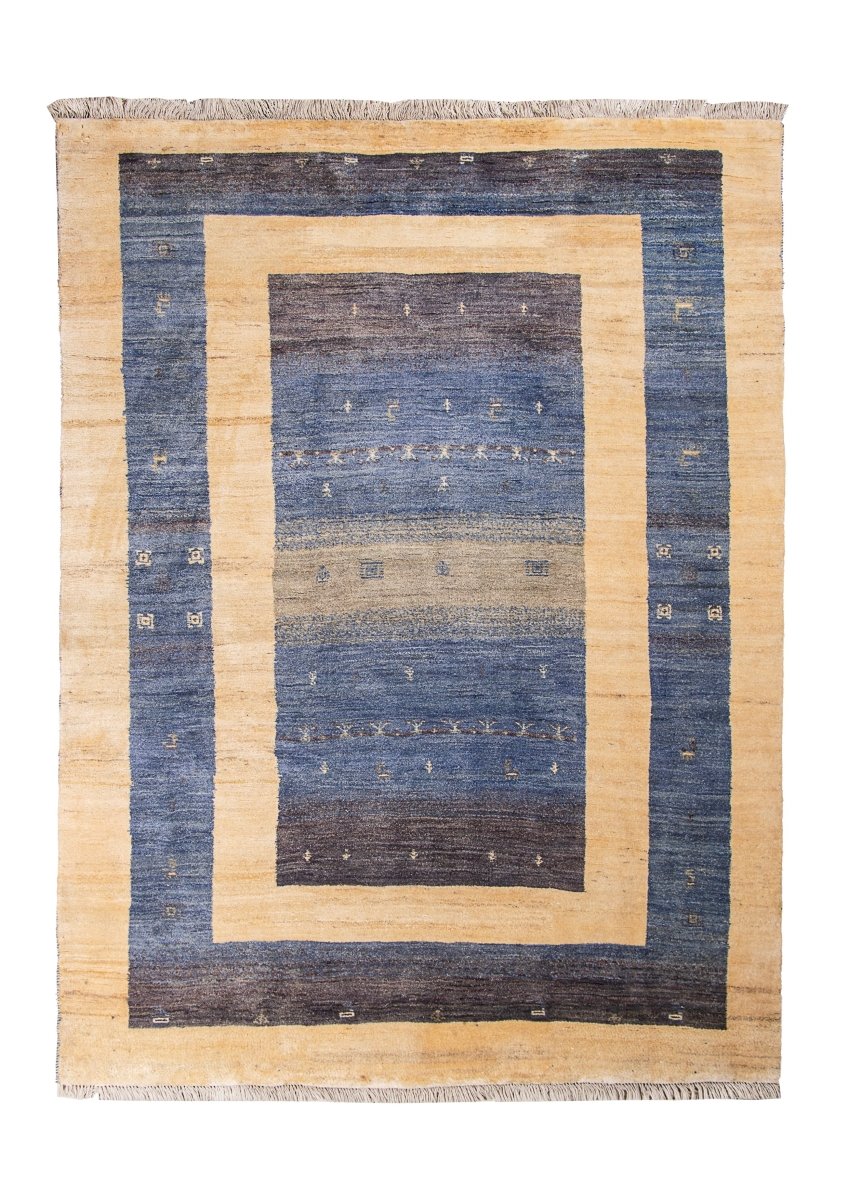 Persian Gabbeh Rug | 5' 9" x 7' 10" - Rug the Rock