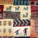 Persian Gabbeh Rug | 6' 3" x 9' 7" - Rug the Rock - 5 x 86 x 86 x 9