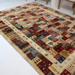 Persian Gabbeh Rug | 6' 3" x 9' 7" - Rug the Rock - 5 x 86 x 86 x 9