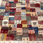 Persian Gabbeh Rug | 6' 3" x 9' 7" - Rug the Rock - 5 x 86 x 86 x 9