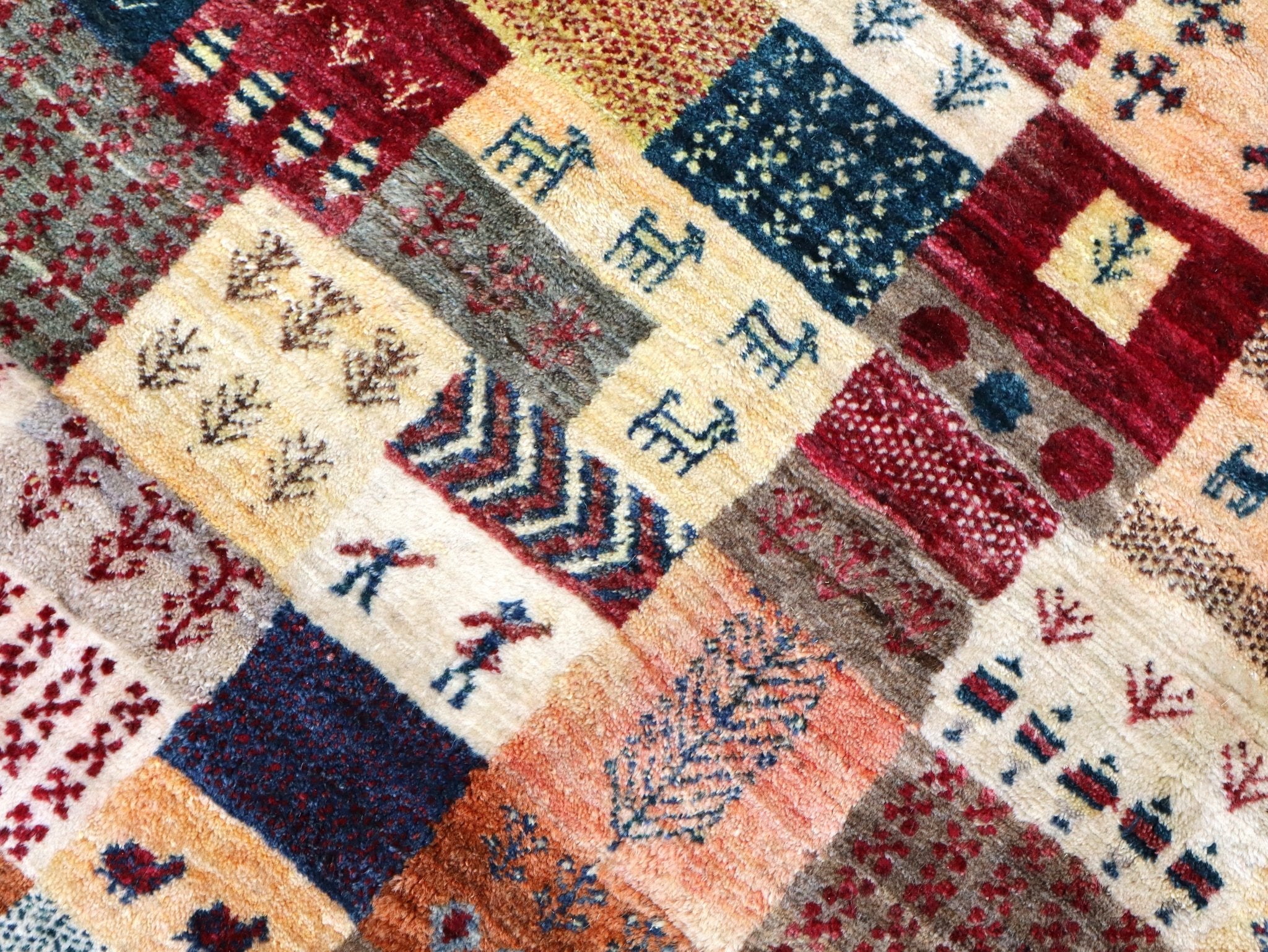 Persian Gabbeh Rug | 6' 3" x 9' 7" - Rug the Rock - 5 x 86 x 86 x 9
