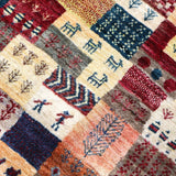 Persian Gabbeh Rug | 6' 3" x 9' 7" - Rug the Rock - 5 x 86 x 86 x 9