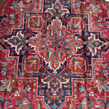 Persian Gorevan Heriz Rug | 8' 1" x 11' 5" - Rug the Rock