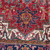 Persian Gorevan Heriz Rug | 8' 1" x 11' 5" - Rug the Rock