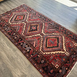 Persian Gorevan Rug | 3' 11" x 7' 6" - Rug the Rock