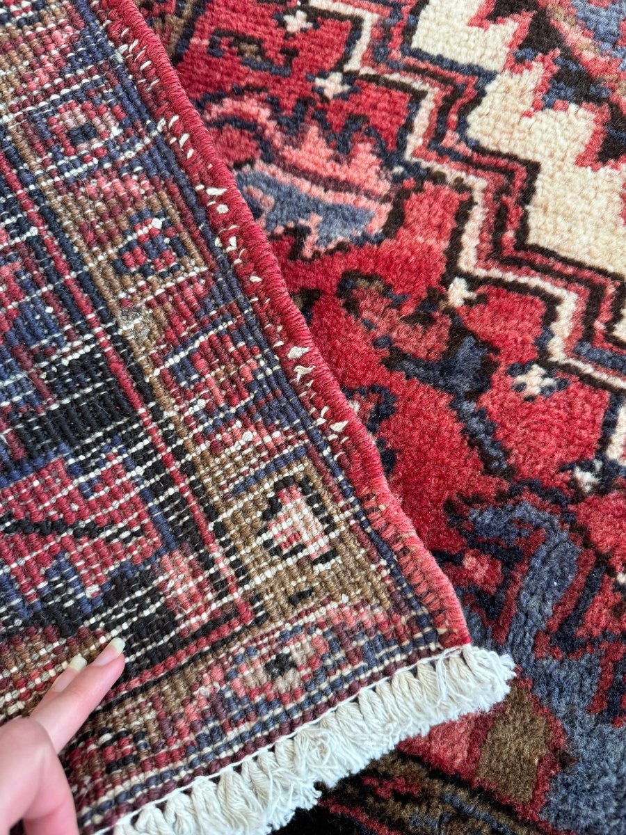 Persian Gorevan Rug | 3' 11" x 7' 6" - Rug the Rock