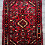 Persian Hamadan Rug | 2' 4" x 3' 1" - Rug the Rock