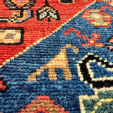 Persian Hamadan Rug | 2' 5” x 4' - Rug the Rock - 