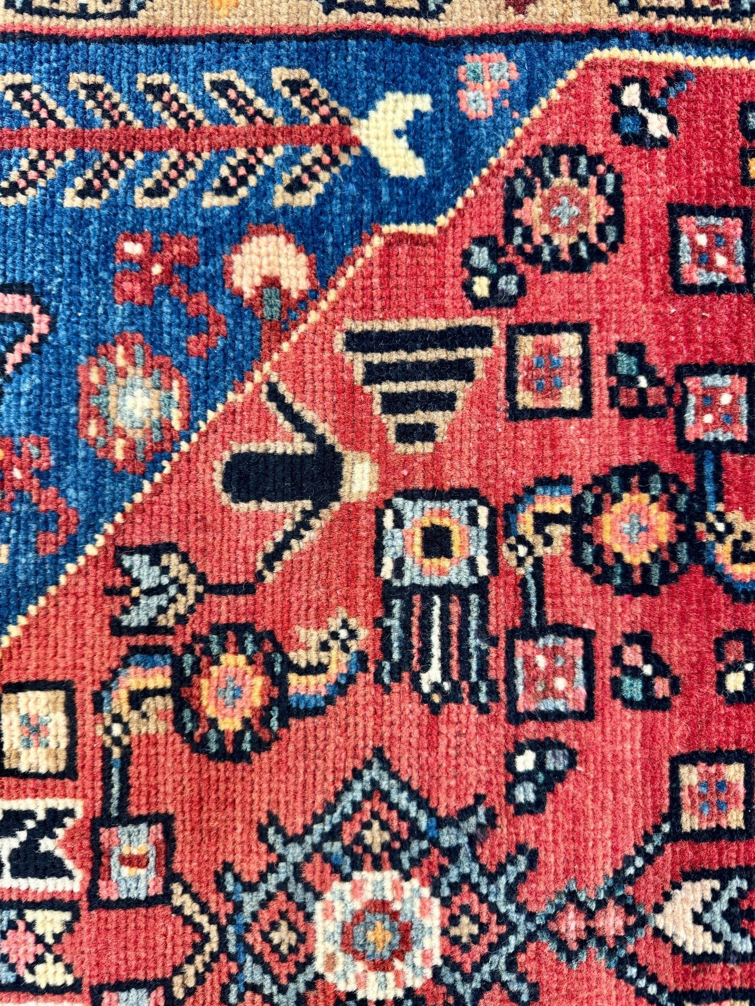Persian Hamadan Rug | 2' 5” x 4' - Rug the Rock - 