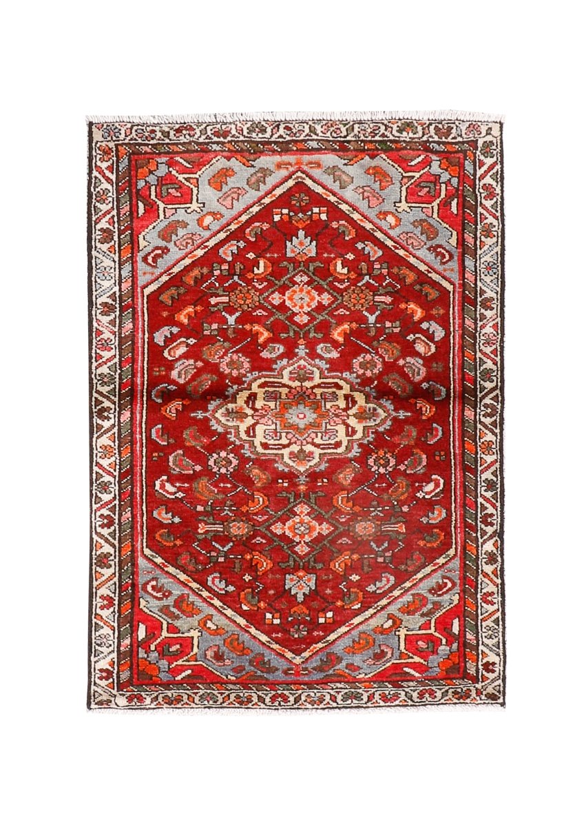 Persian Hamadan Rug | 2' 7” x 3' 10" - Rug the Rock - 