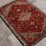 Persian Hamadan Rug | 2' 7” x 3' 10" - Rug the Rock - 