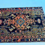 Persian Hamadan Rug | 3' 1” x 4' 5" - Rug the Rock - 
