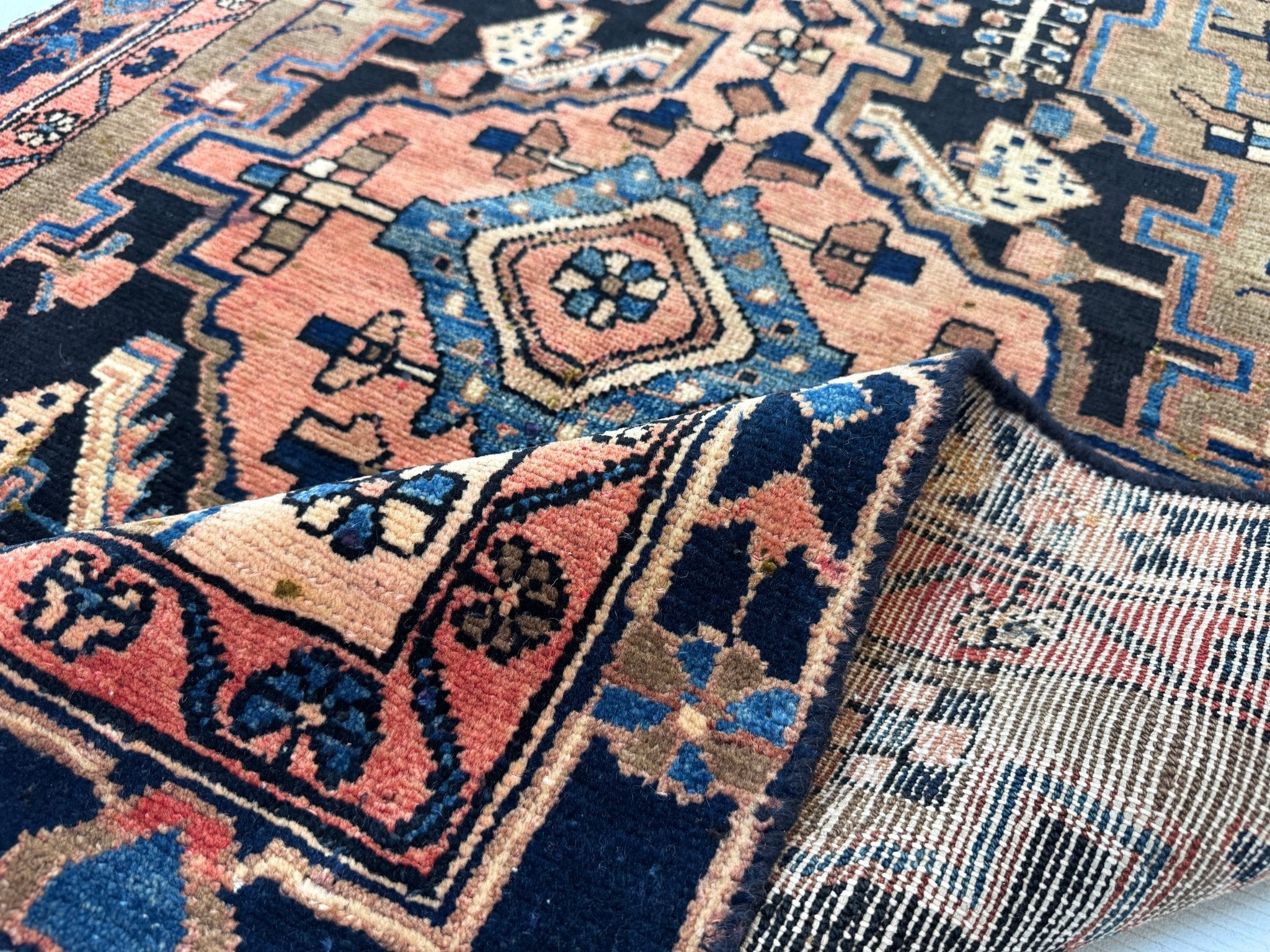 Persian Hamadan Rug | 3' 1” x 4' 5" - Rug the Rock - 