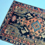 Persian Hamadan Rug | 3' 1” x 4' 5" - Rug the Rock - 