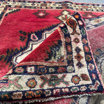 Persian Hamadan Rug | 3' 5" x 3' 9" - Rug the Rock - 
