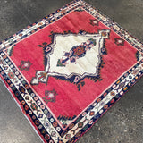 Persian Hamadan Rug | 3' 5" x 3' 9" - Rug the Rock - 
