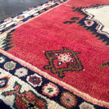 Persian Hamadan Rug | 3' 5" x 3' 9" - Rug the Rock - 