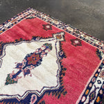 Persian Hamadan Rug | 3' 5" x 3' 9" - Rug the Rock - 
