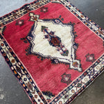 Persian Hamadan Rug | 3' 5" x 3' 9" - Rug the Rock - 