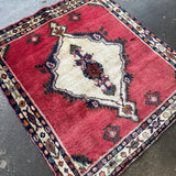 Persian Hamadan Rug | 3' 5" x 3' 9" - Rug the Rock - 