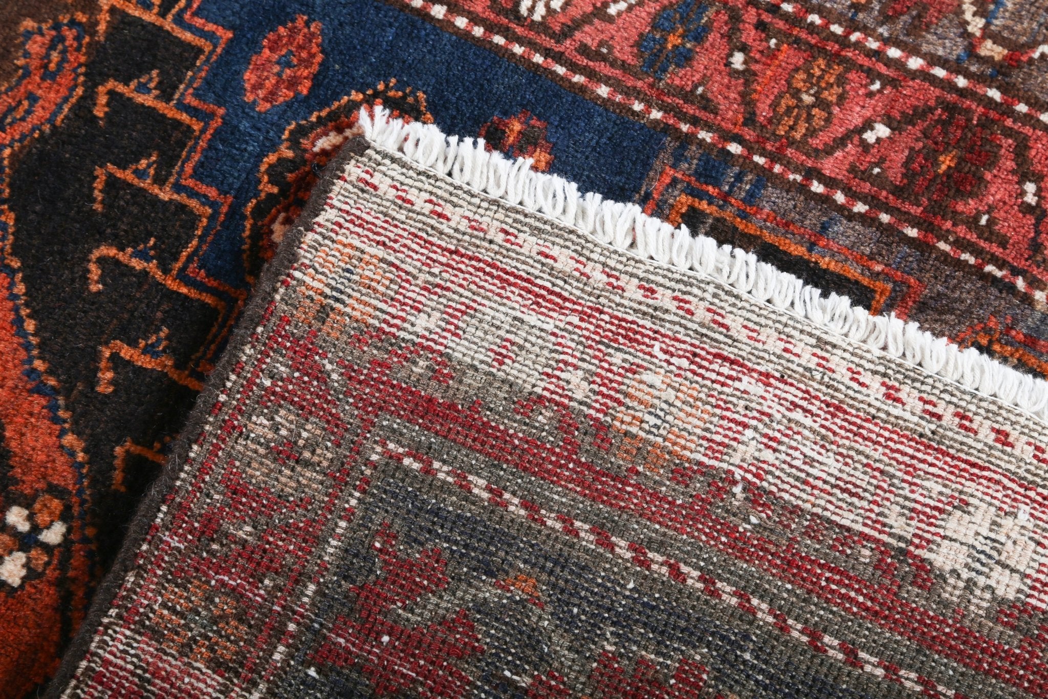Persian Hamadan Rug | 4' 3" x 6' 8" - Rug the Rock - 