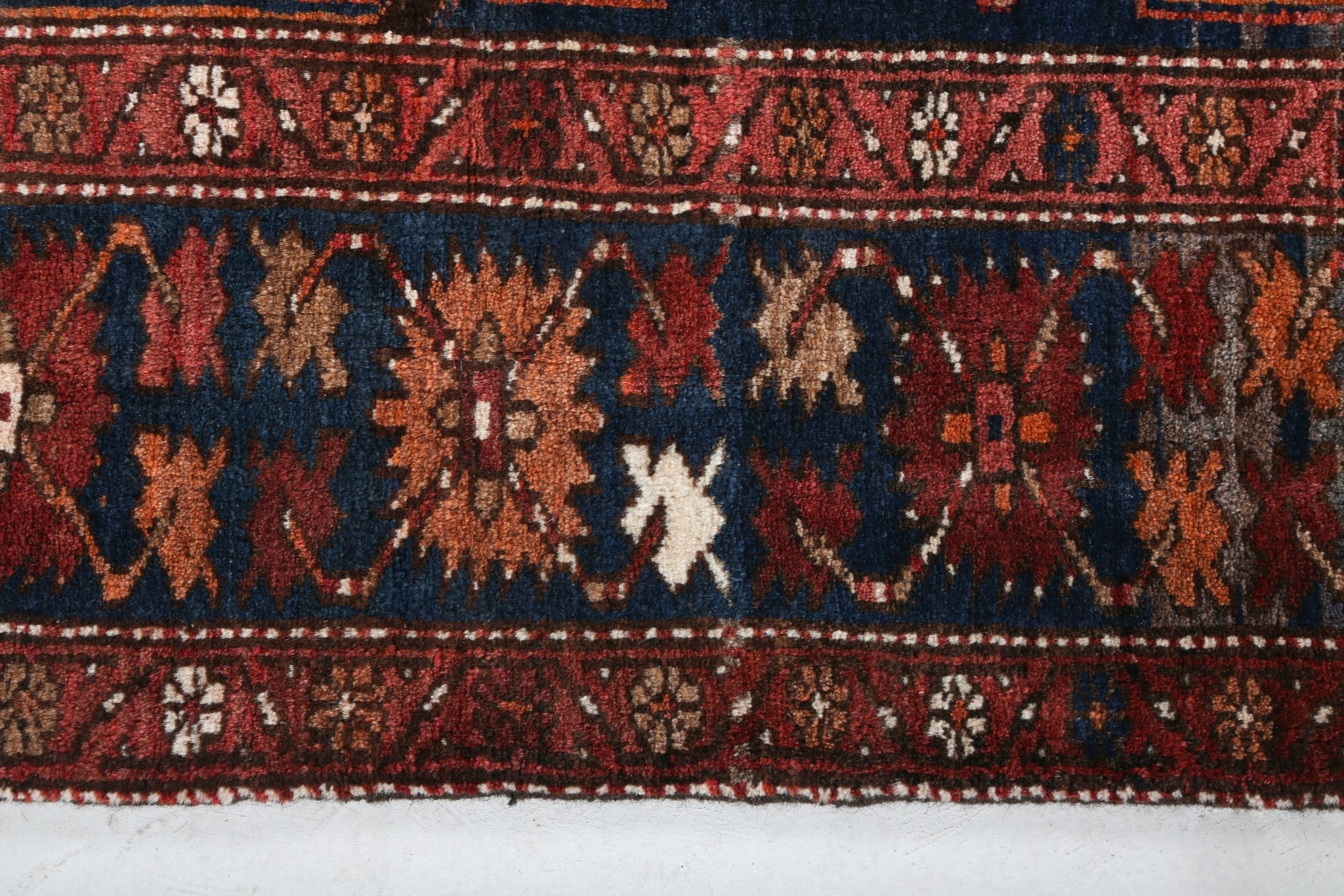 Persian Hamadan Rug | 4' 3" x 6' 8" - Rug the Rock - 