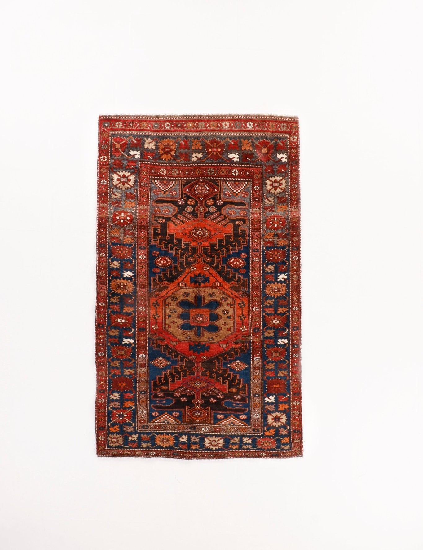 Persian Hamadan Rug | 4' 3" x 6' 8" - Rug the Rock - 