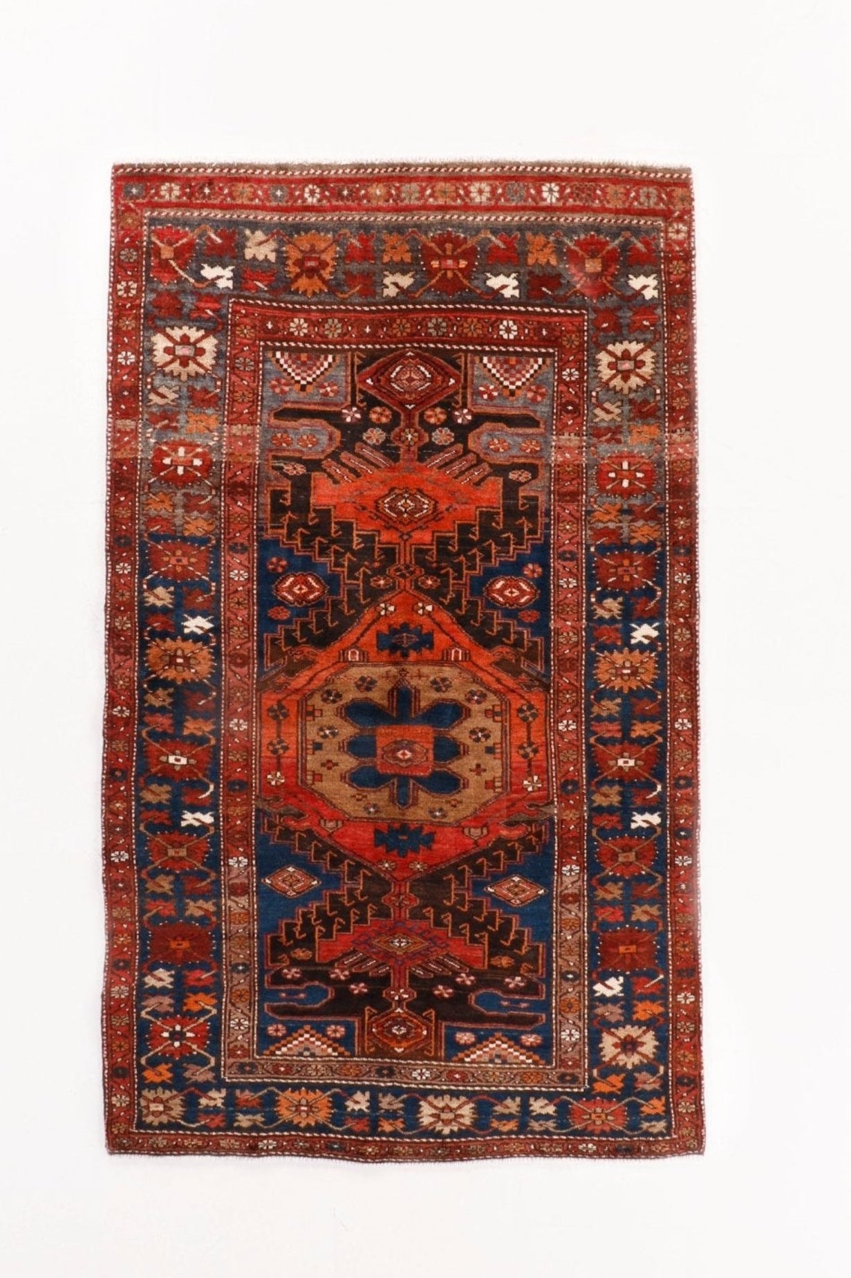 Persian Hamadan Rug | 4' 3" x 6' 8" - Rug the Rock - 