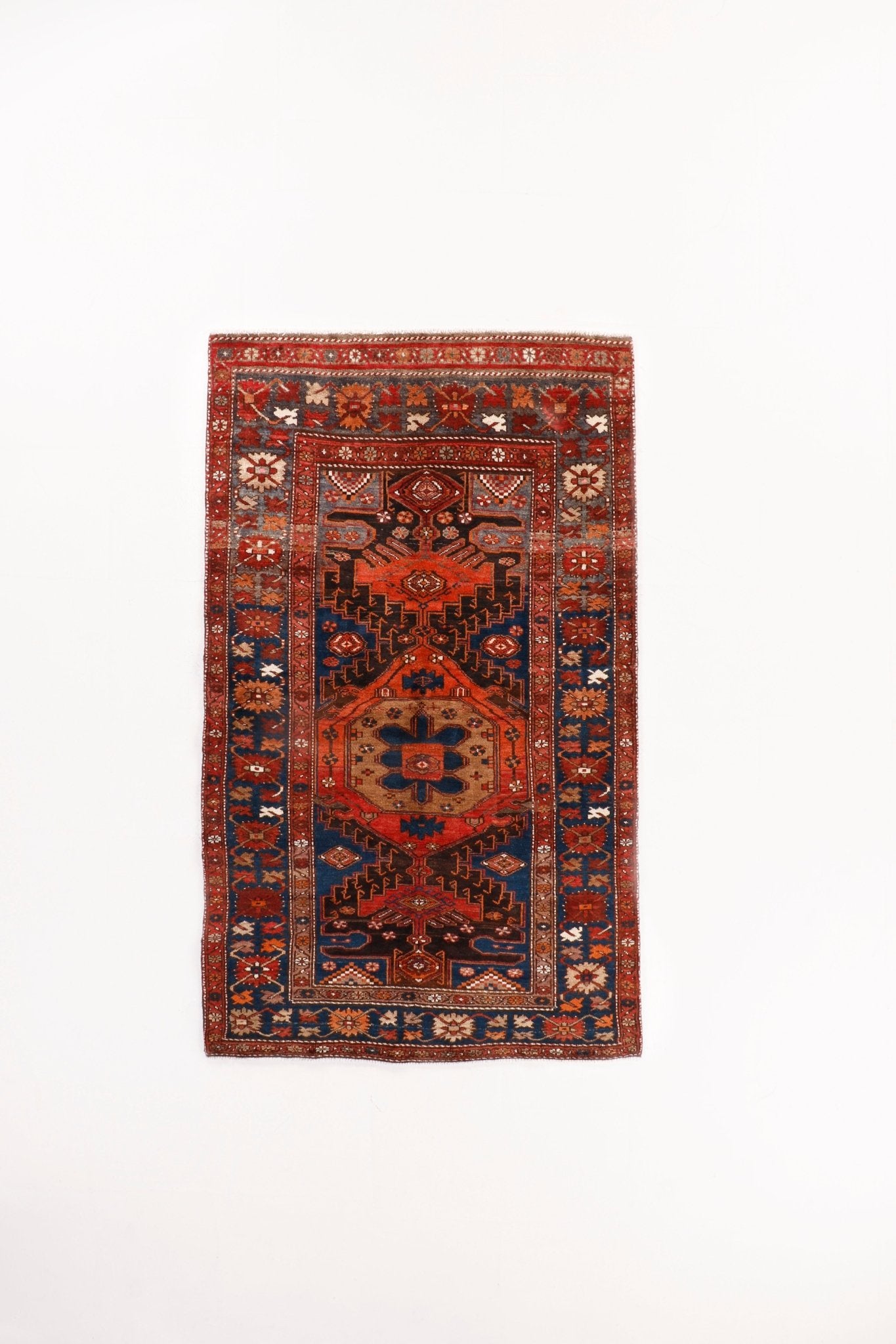 Persian Hamadan Rug | 4' 3" x 6' 8" - Rug the Rock - 